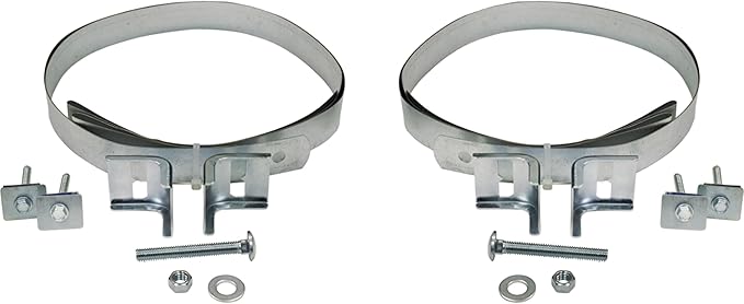 Eastman 86299 Water Heater Front Mount Safety Strap, 132 inch, 2 Pack