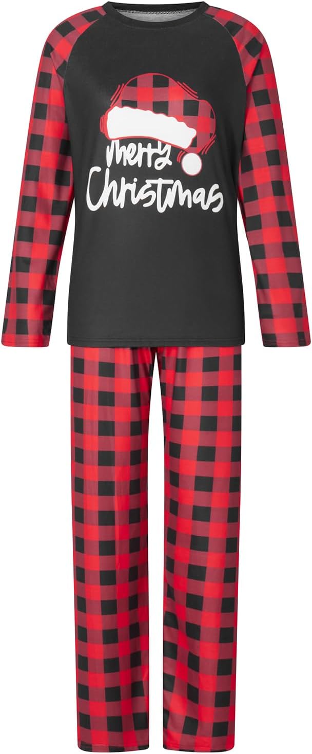 Christmas Family Pajamas Matching Sets, Matching Christmas Pjs For Family and Dog, Holidays Jammies Family Pjs Set
