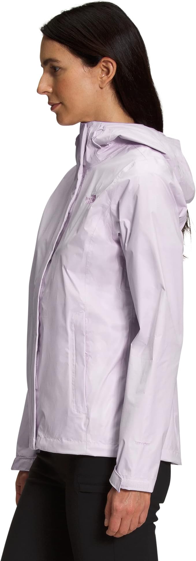 THE NORTH FACE Women's Venture 2 Waterproof Hooded Rain Jacket | Raincoat With Breathable Dryvent 2.5l Fabric, Pit-zips