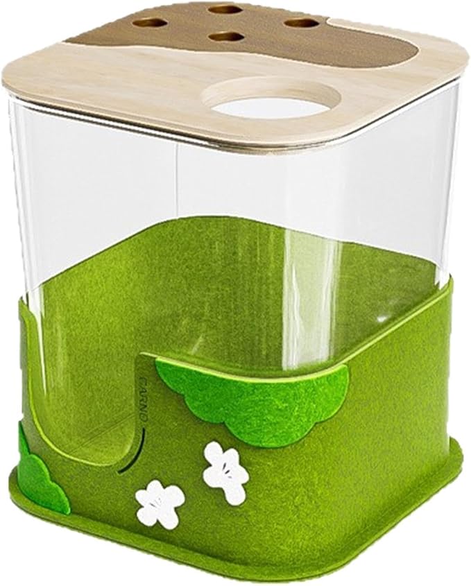 Hamster Sand Bath, Small Animal Habitat, Chinchilla Dig Box | Small Animal Shelter Training Observation Projects Playpen Activities for Animal Lovers Living Room Bedroom