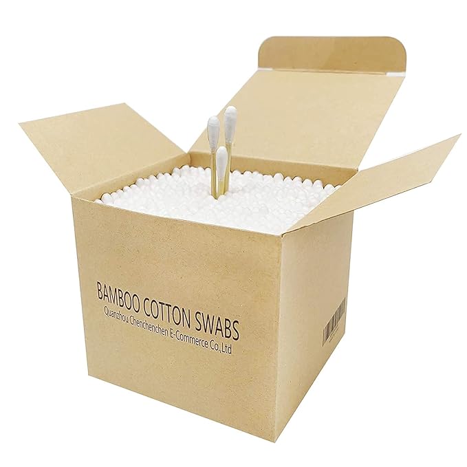 Cotton Swabs with Wooden Sticks/Biodegradable Cotton Bud 1125pcs