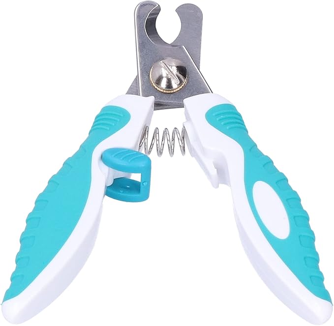 Cat Nail Clipper, Stainless Steel Cat Dog Animal Claw Trimmer Cutter Grooming Tool, Cat Claw Trimmer Cat Scissors Pet Nail Clippers for Cats Kitten Puppy Rabbit Bird Ferret
