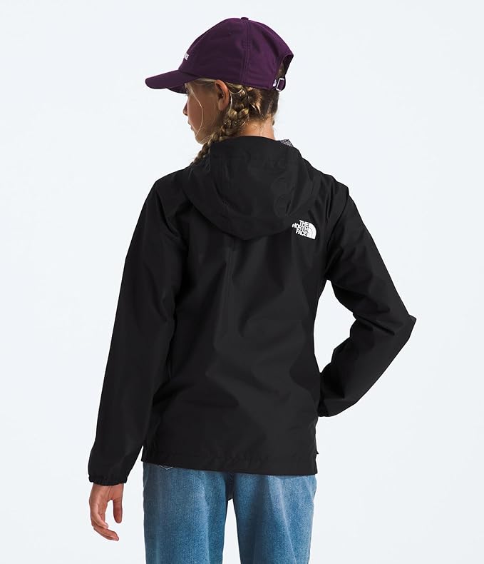 The North Face Unisex Kids Zipline Rain Jacket - Waterproof Rain Coat, Secure Zip Pockets, Weather Ready Hood