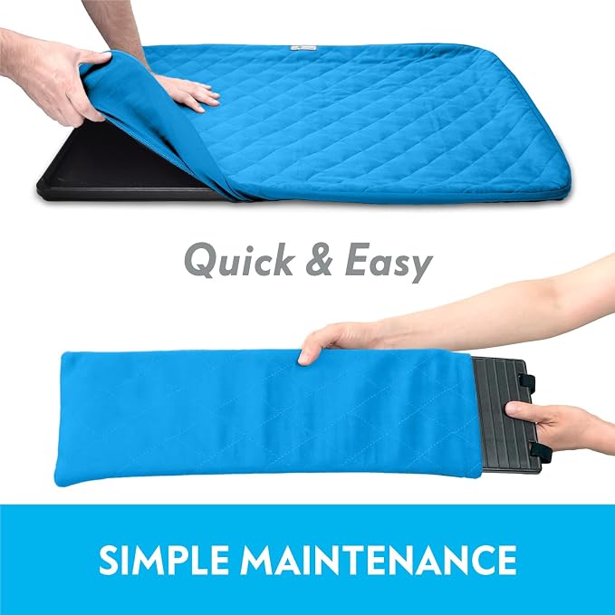 Paw Inspired Fitted Fleece Liner Set for Critter Nation 1-Story Cage, Blue | Single Unit Combo Pack for Ferret Nation/Critter Nation Cage, For Ferrets, Rats, Chinchillas, Hedgehogs, Small Animals, Pets