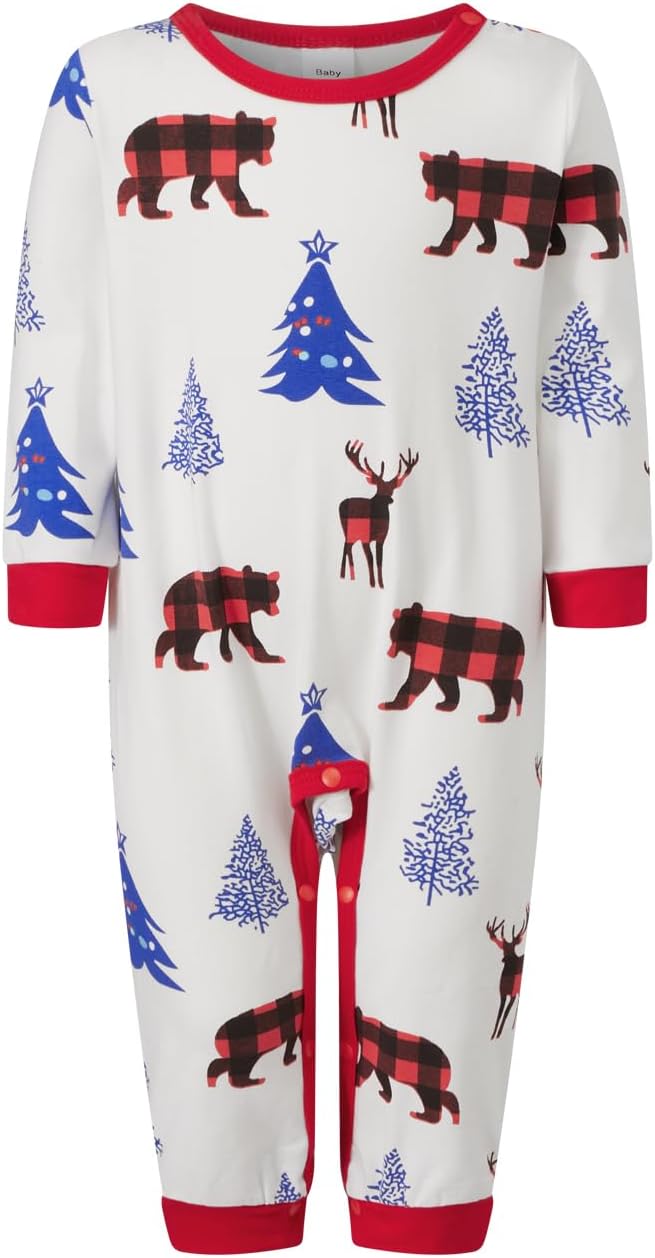 Christmas Pajamas for Family Matching Family Christmas Pajamas Set PJS Holiday Xmas Family Jammies Sleepwear