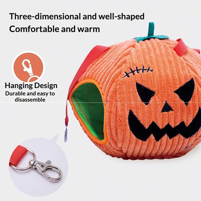 Ferret Cage Accessories Hamster Hammock Guinea Pig Hideout Halloween Style Soft Washable Small Animal Bed Swing Rat Hammock for Mini Small Animal Ferrets Rats Chinchilla Sugar Gliders