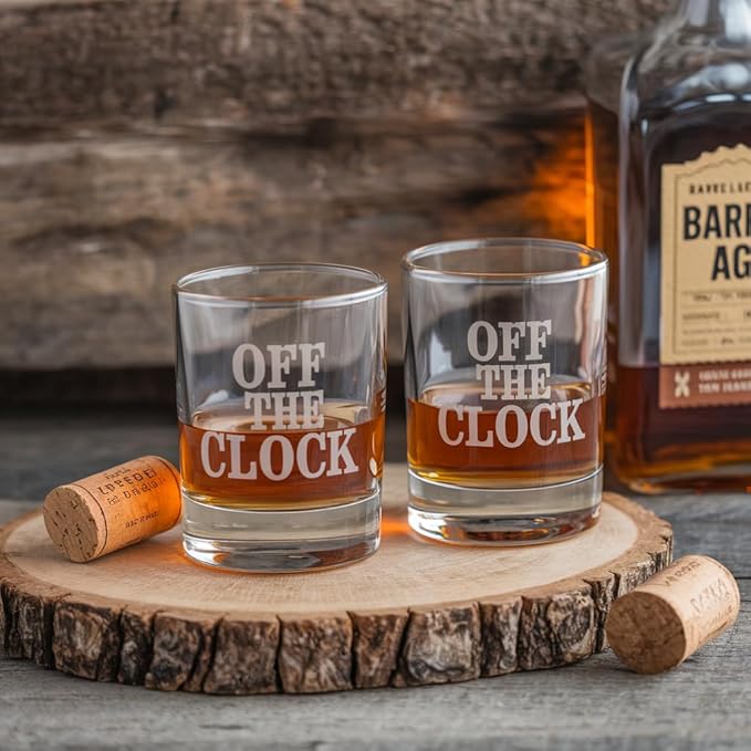 Personalized Whiskey Glass – Custom Engraved Rocks Glass, Sand Carved for Deep Etching – Heavy Base Old Fashioned Glasses for Bourbon, Scotch, Cocktails – 10.5 oz – Unique Gift for Men, Dad, Husband