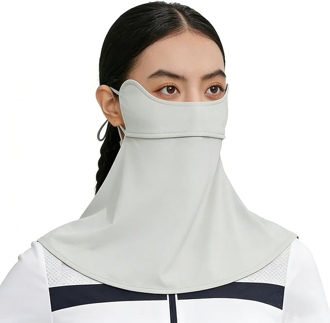 Face Cover for Sun Protection UPF 50+ UV Neck Protection UV Face Mask Covering Eye