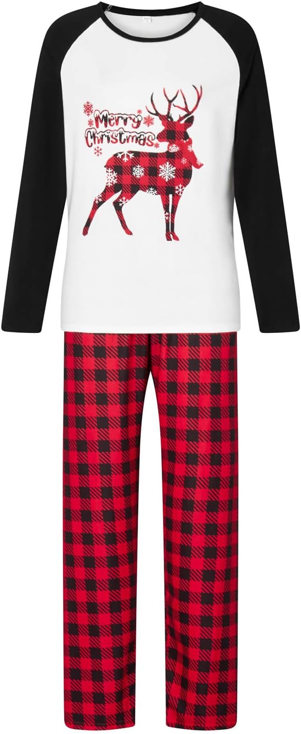 WephuPSho Christmas Family Matching Pajamas, Festive Xmas Jammies Sets for the Whole Family, Holiday Pjs Christmas