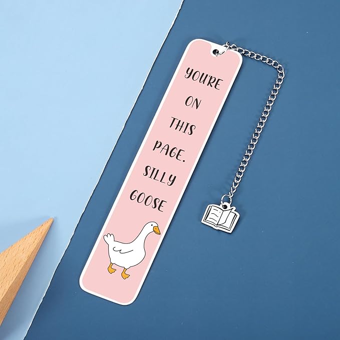 Cute Pink Stuff Gifts for Women, Girl Gifts for Women, Presents for Book Lovers, Book Maker Gifts for Readers Book Lovers Women, Book Reading Accessories for Book Club, Bookish Bookmark