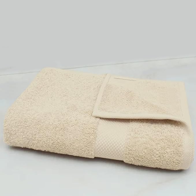 Delara 100% Organic Cotton Towels 650 GSM Plush Feather Touch Quick Dry Bath Sheet, Pack of 3 GOTS Certified, Oeko-Tex Green Certified, Organic Cotton Bath Sheet, 36"X70"