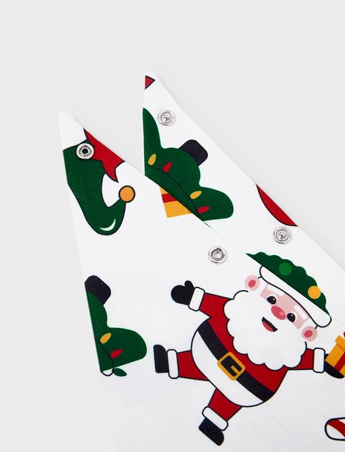PATPAT Christmas Family Matching Pajama Sets Includes Christmas Socks - Perfect for Family Photos & Holiday Celebrations