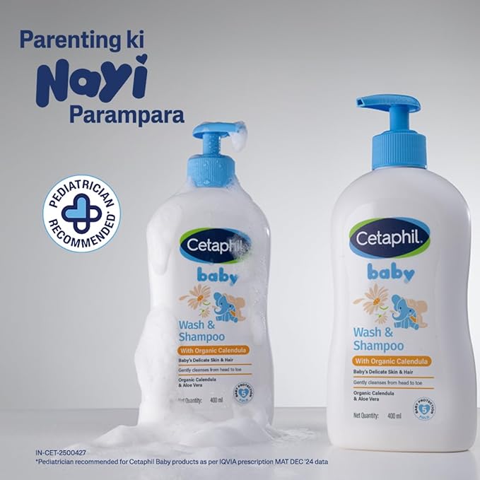 Baby Wash & Shampoo ,Tear Free, Paraben, Colorant and Mineral Oil Free, 13.5 Fl. Oz (Packaging May Vary)