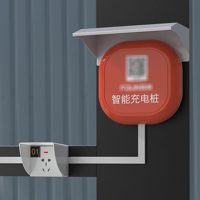 Outdoor Cover for Electrical Equipment, Electric Vehicle Charging Station Protective Roof Charging Post Roof, Door Window Canopy Awning Garden Porch Rain Cover Shelter
