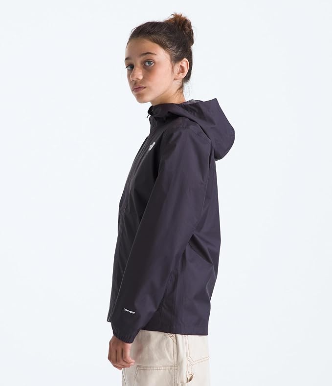 The North Face Unisex Kids Zipline Rain Jacket - Waterproof Rain Coat, Secure Zip Pockets, Weather Ready Hood