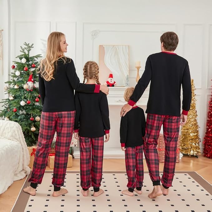2024 Family Matching Pajamas Sets - Christmas Pjs Sleepwear Outfits for Holiday & Xmas Party