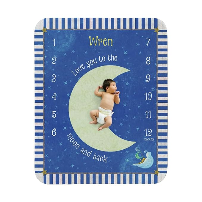 I See Me! Personalized Blanket - Name Blanket - Christening Gift - Baptism Gift - Custom Baby, Newborn, Quilted Throw Blanket