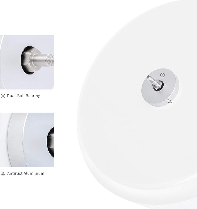 Niteangel Super-Silent Hamster Exercise Wheels: Quiet 11 inch Running Wheel | Can 11.6-15.4" Adjustable Height - No Bend Back Spinner Running for Dwarf Syrian Hamster Gerbils Mice Or Other Small Animal