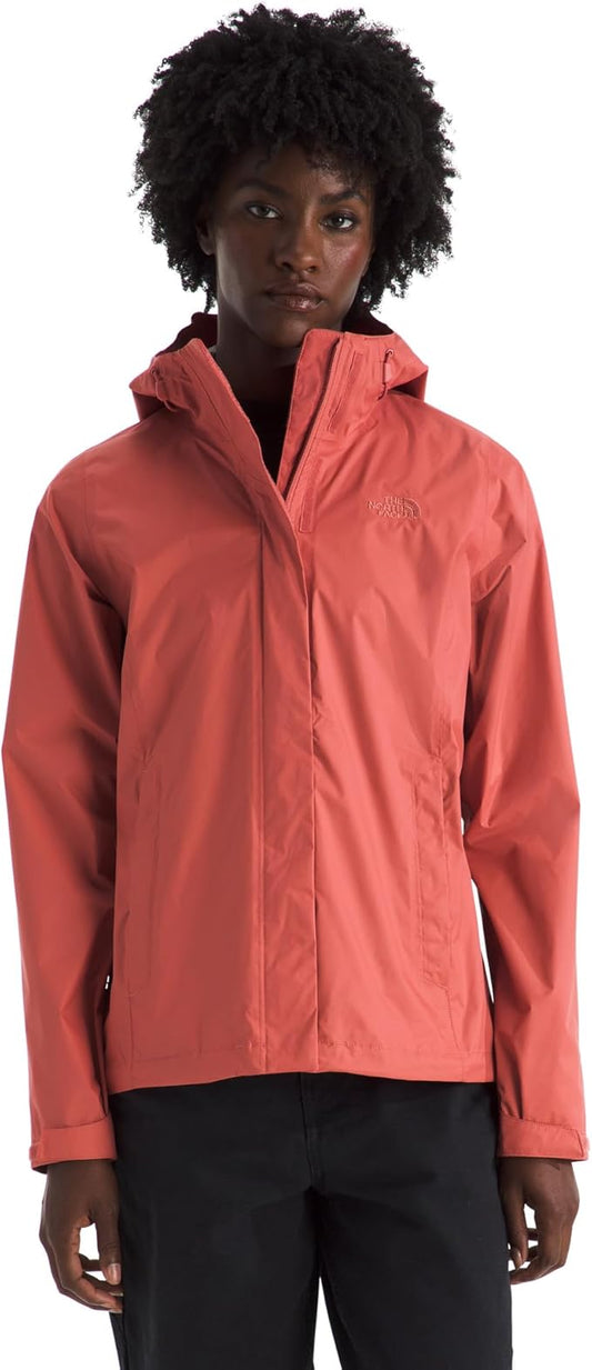 THE NORTH FACE Women's Venture 2 Waterproof Hooded Rain Jacket | Raincoat With Breathable Dryvent 2.5l Fabric, Pit-zips