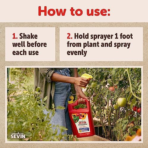 Sevin Insect Killer Spray, Ready-to-Use 2, 1 Gallon