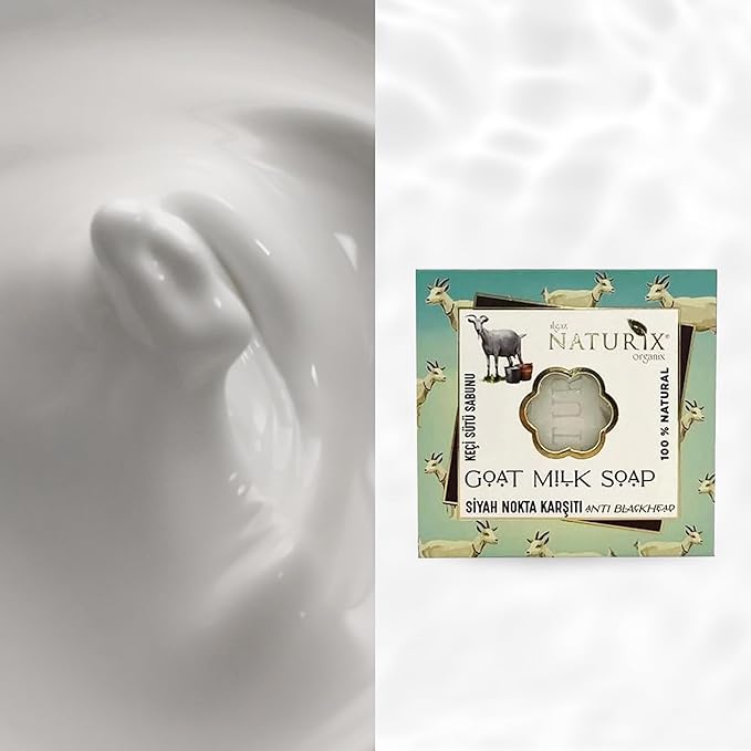 Goat Milk Organic Bar Soap Moisturizing Soap Made from Natural Oil | Hair Hand Face Body Bath Wash | Skin Care Cleanser Shampoo