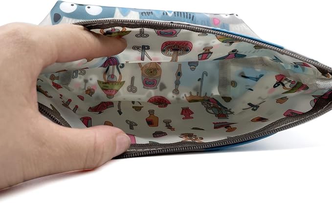 Hunger The Cat Is Watching You Makeup Cosmetic Bag Carry Case, 14 Patterns (P11417020)