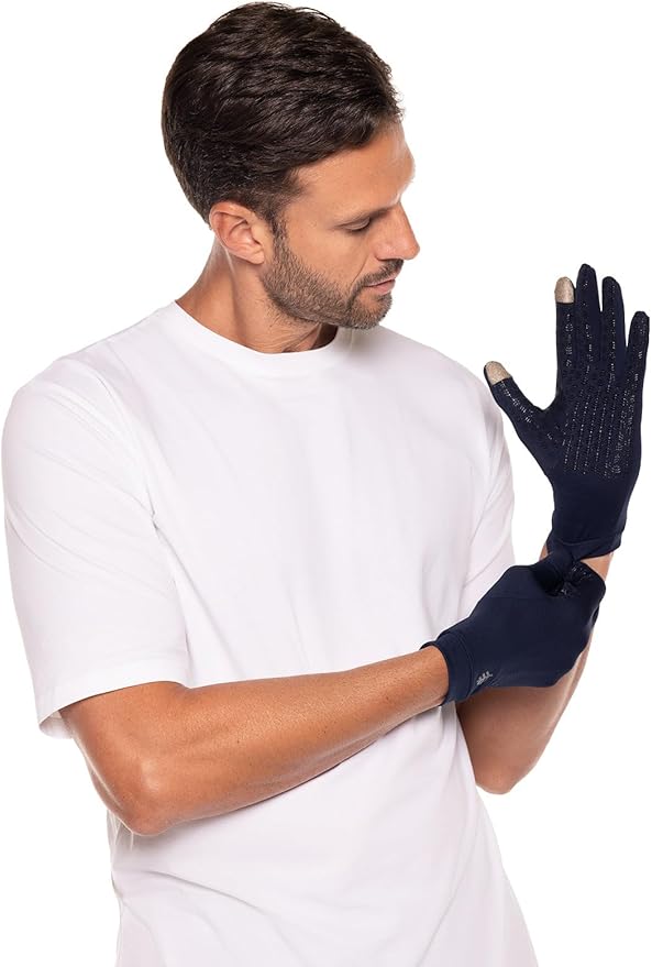 Coolibar Full Finger UV Sun Gloves - UPF 50+ Sun Protection - Gannett
