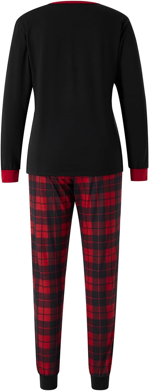 Christmas Family Pajamas Matching Sets, Matching Christmas Pjs For Family and Dog, Holidays Jammies Family Pjs Set