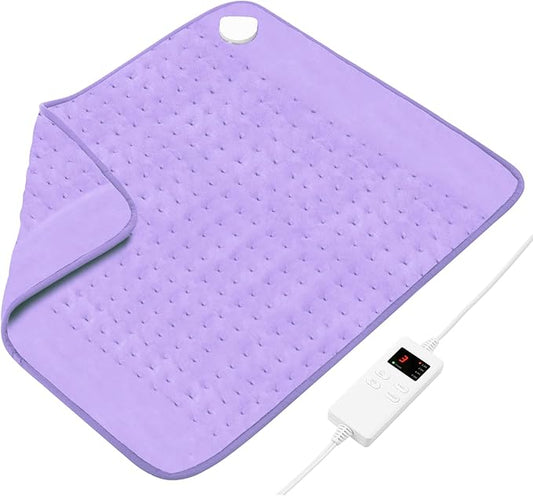 Heating Pad 20"x24" Large Heating Pad for Back Neck Shoulder Muscle Pain Period Cramps Relief, Electric Heating Pads, Mother's Day Birthday Christma s Gifts for Women