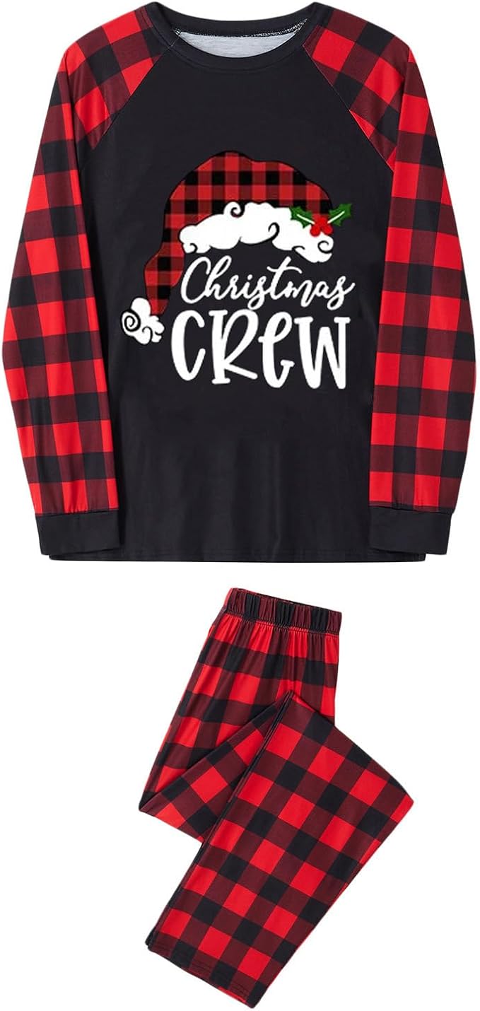 WephuPSho Christmas Family Matching Pajamas, Festive Xmas Jammies Sets for the Whole Family, Holiday Pjs Christmas