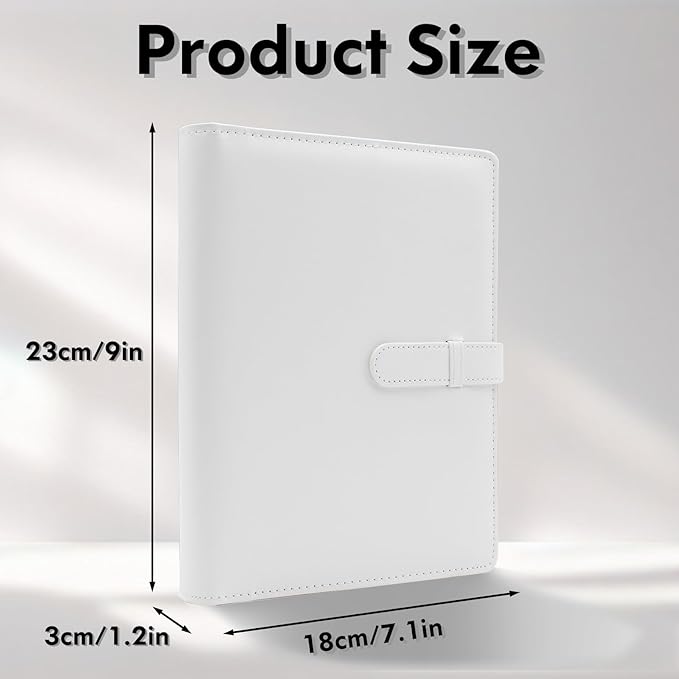 Photo Albums 4x6 Pictures – 152 Pockets Vegan Leather Cover Memory Album Book, Suitable for Family Wedding Boys Girls and Babies Storage (White)