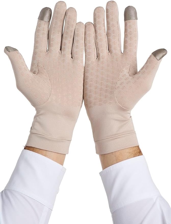 Coolibar Full Finger UV Sun Gloves - UPF 50+ Sun Protection - Gannett