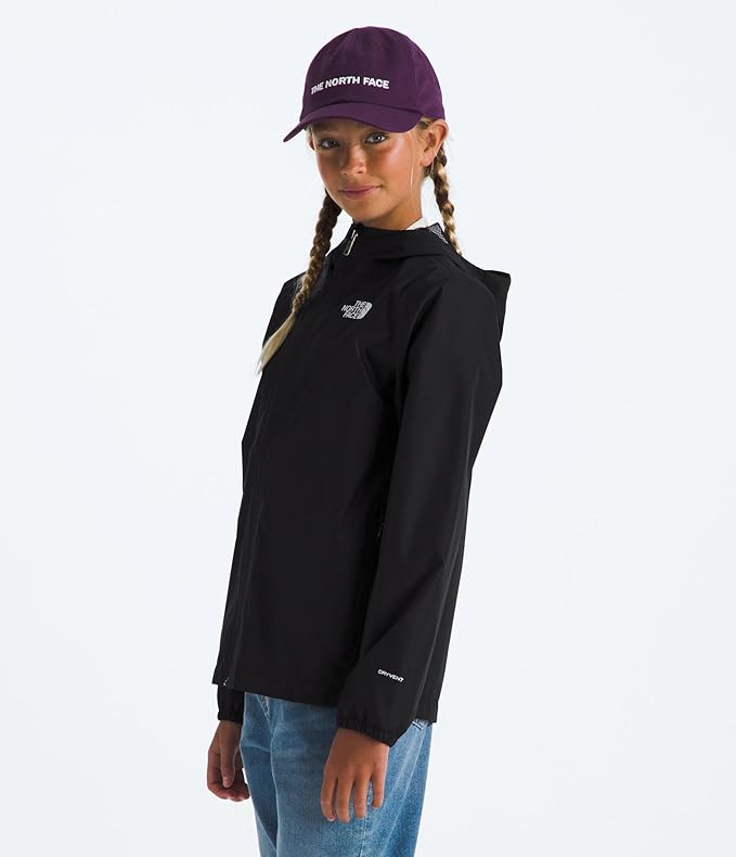 The North Face Unisex Kids Zipline Rain Jacket - Waterproof Rain Coat, Secure Zip Pockets, Weather Ready Hood