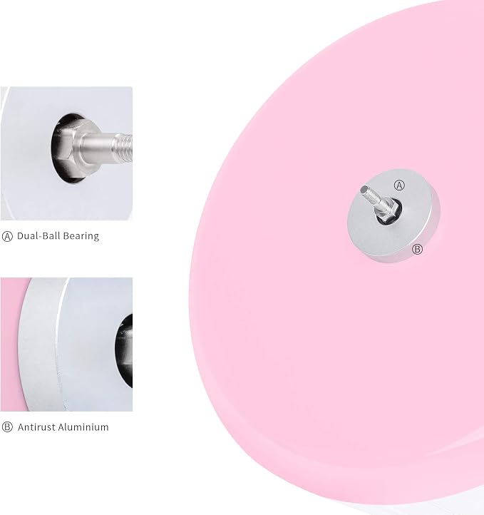 Niteangel Super-Silent Hamster Exercise Wheels: Quiet 11 inch Running Wheel | Can 11.6-15.4" Adjustable Height - No Bend Back Spinner Running for Dwarf Syrian Hamster Gerbils Mice Or Other Small Animal