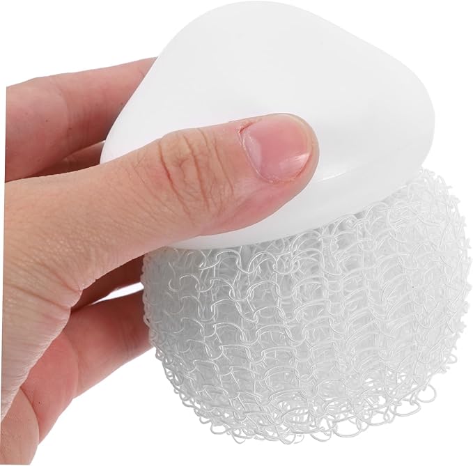 1set Kitchen Cleaning Brush Scrubber with Replacement for Efficient Dish and Pan Cleaning for Kitchenware Vegetables and Sinks
