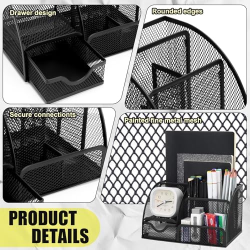 13-in-1 Office Desk Organizer Set for Back to School Supplies Accessories
