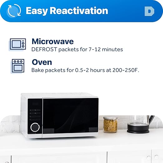 Dry & Dry 100 Gram [200 Packets] Silica Gel Packets Desiccants, Silica Packets - Rechargeable Silica Gel Packs, Desiccants Packets, Silica Gel