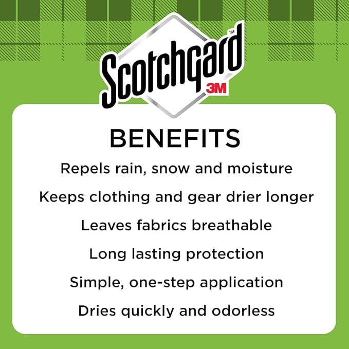 Scotchgard Outdoor Water Shield 10.5 oz Waterproofing Spray – Heavy Duty Water Repellent for Outdoor Fabric, Patio Cushions, Tents, Boots, Umbrellas & More, Dries Odorless and Won’t Stiffen Material