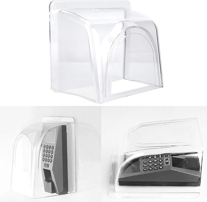 TOPINCN Plastic Rain Cover Beautiful Appearance Shell Shelter for Outdoor Access Controller Fingerprint Lock