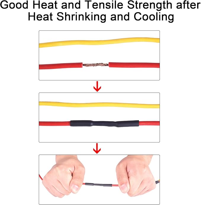 XHF UL Listed 3/8 Inch 3:1 Waterproof Blue Heat Shrink Tubing 20 Ft Marine Grade Wire Cable Adhesive Lined Tube Insulation Seal Against Moisture Corrosion and Air Leakage