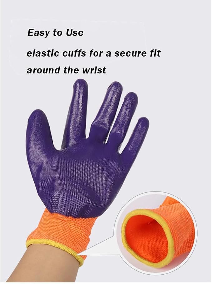 MANON ROSA Hedgehog Gloves Anti-Scratch Small Animal Safe Touch Handling with Coating for Bird Hamster Sugar Glider Reptiles- Free Size Interactive Protection