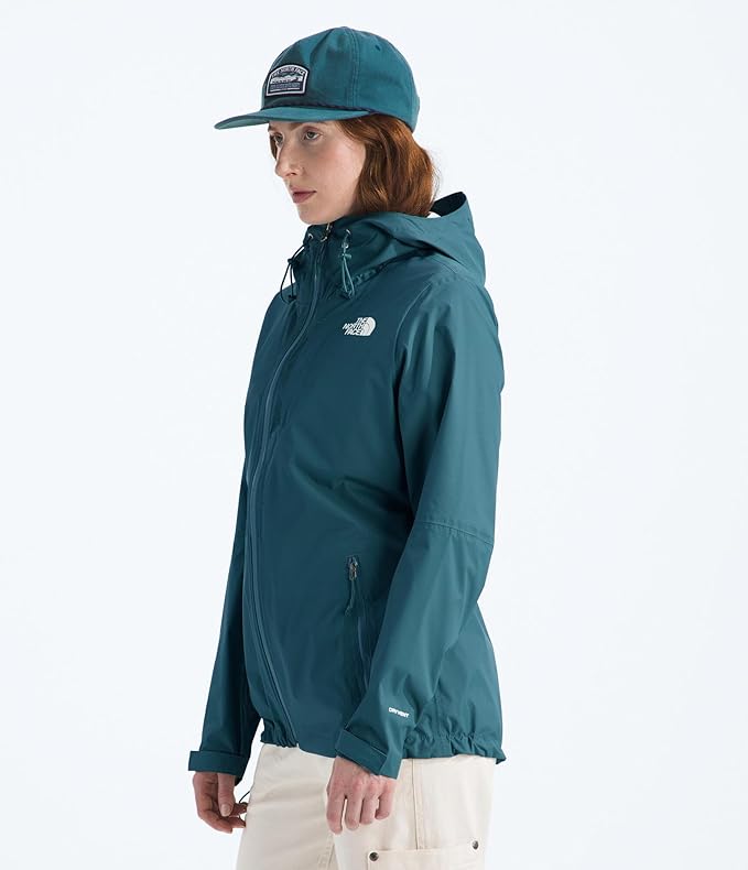 THE NORTH FACE Women's Alta Vista Rain Jacket | 3 Piece Hood With Adjustable Cinch-cord, Waterproof, Breathable