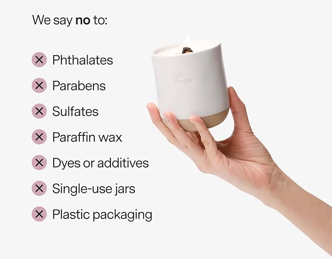 Siblings Candle Making Kit | DIY Coconut-Soy Wax Candle Kit with Wooden Wick | Scent Neroli Noir: Neroli, Amber, Sandalwood | Clean, Non-Toxic, Reusable, 60 Hr Burn
