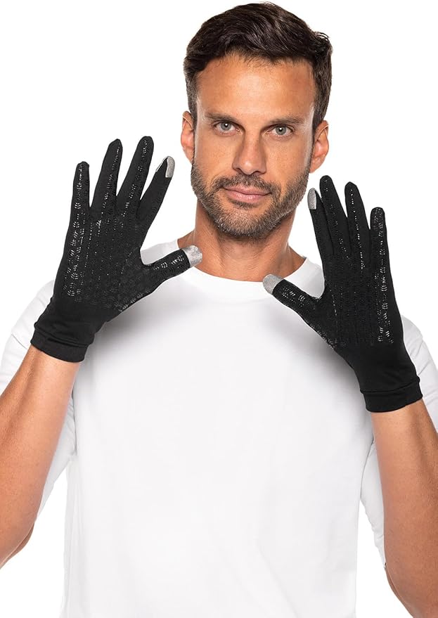 Coolibar Full Finger UV Sun Gloves - UPF 50+ Sun Protection - Gannett