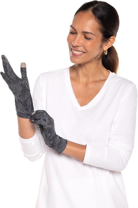 Coolibar Full Finger UV Sun Gloves - UPF 50+ Sun Protection - Gannett