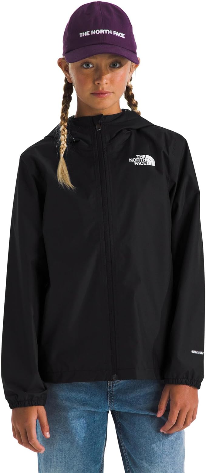 The North Face Unisex Kids Zipline Rain Jacket - Waterproof Rain Coat, Secure Zip Pockets, Weather Ready Hood