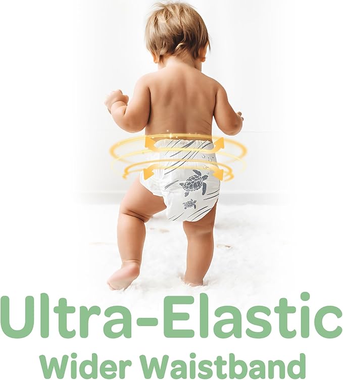 Parasol Clear+Dry Disposable Diapers and Clear+Pure Wipes Kit, RashShield Protection, Size 4 (20-32 lbs), Diaper Bundle of 162 Diapers & 240 Wipes