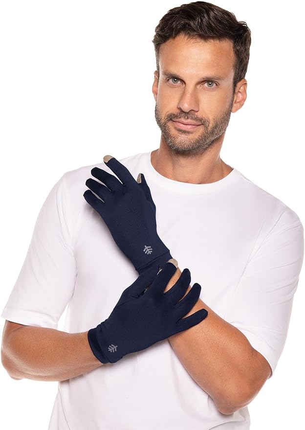 Coolibar Full Finger UV Sun Gloves - UPF 50+ Sun Protection - Gannett