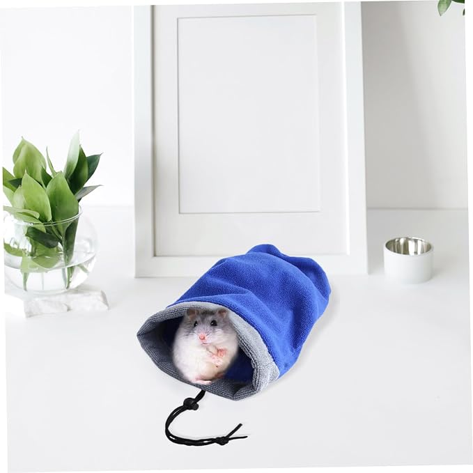 Toyvian Pet Grooming Towel Soft Absorbent Quick Drying for Small Animals Ferret Hamster Rabbit Multi-Purpose Bathrobe