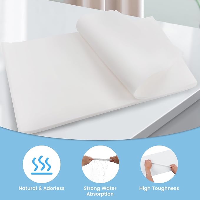 23.6x16.9in Bird Cage Liners - 200 Sheets Pre-Cut Cage Tray Pads | Disposable Absorbent Non-woven Pads Absorb Moisture and Collect Feathers for Parrots, Cockatiels, Parakeets and Finches